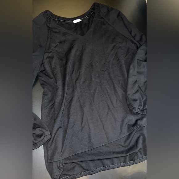 Cabi Swanky Black Tunic women’s top size Medium EUC - Picture 1 of 7